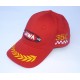CAP EMBROIDERED - RED - JAWA 350 GOLD LAUREL